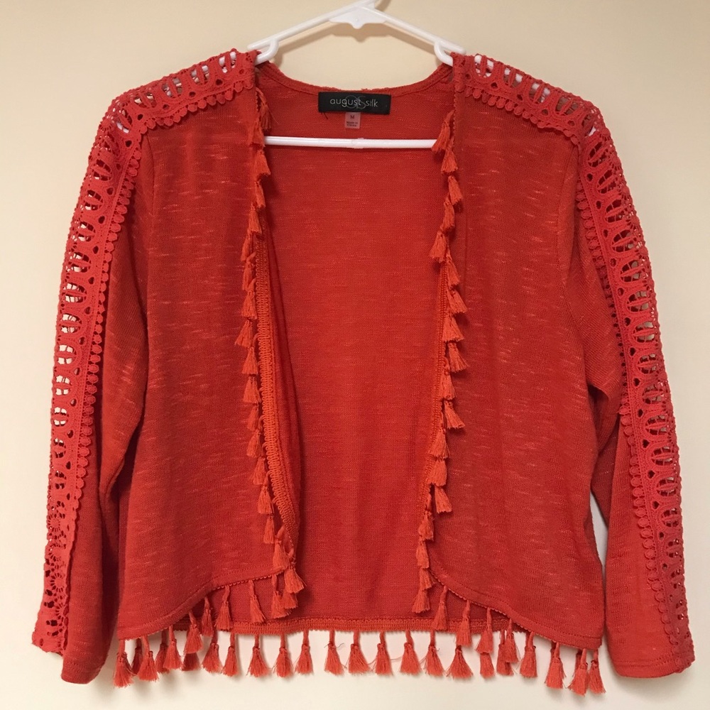 Women’s cardigan from august silk.